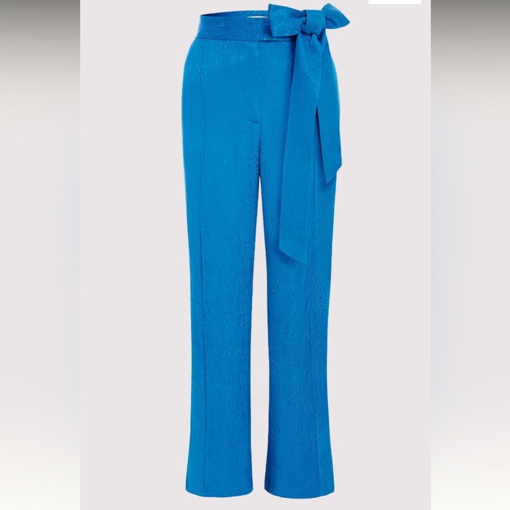 Usisi Sister Gemma Satin Trousers Mediterranean blue